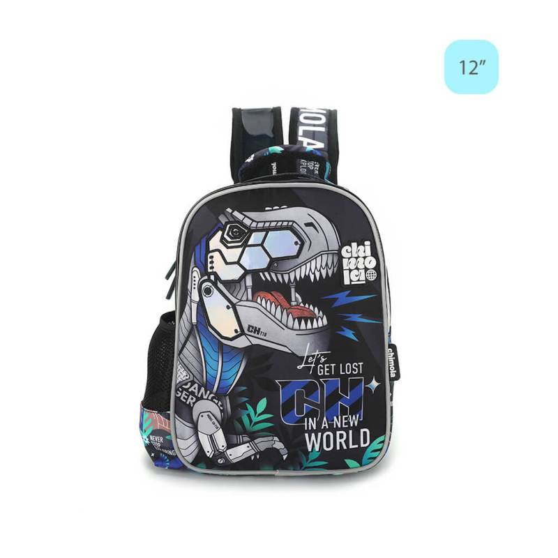Mochila Chimola Dinosaurio Bt29 Jardin Espalda 12´