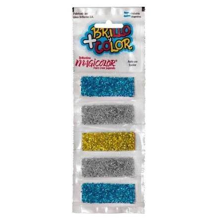 Brillantina Magicolor Tira X 5 Fechas Patrias