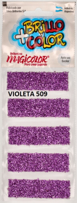 Brillantina Magicolor Tira X 5 Violeta