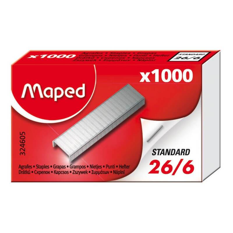 Broche Maped 26/6 X 1000