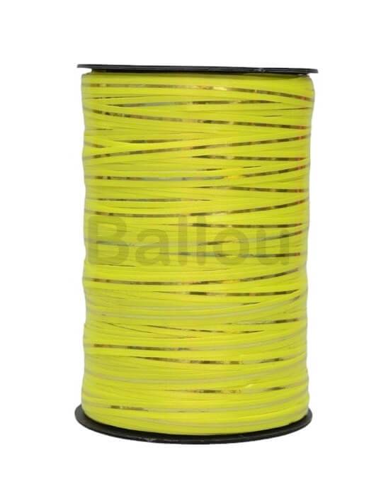 Cinta Ballou Lame 10Mm X 250 Mts Amarillo