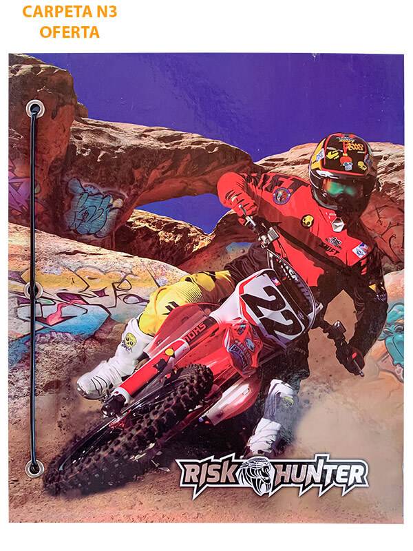 Carpeta C/Cordon N°3 Rexon Risk Hunter Cartoné