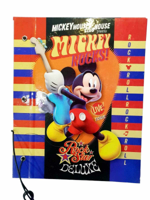 Carpeta N° 3 C/Cordon Convenor Mickey/Minnie