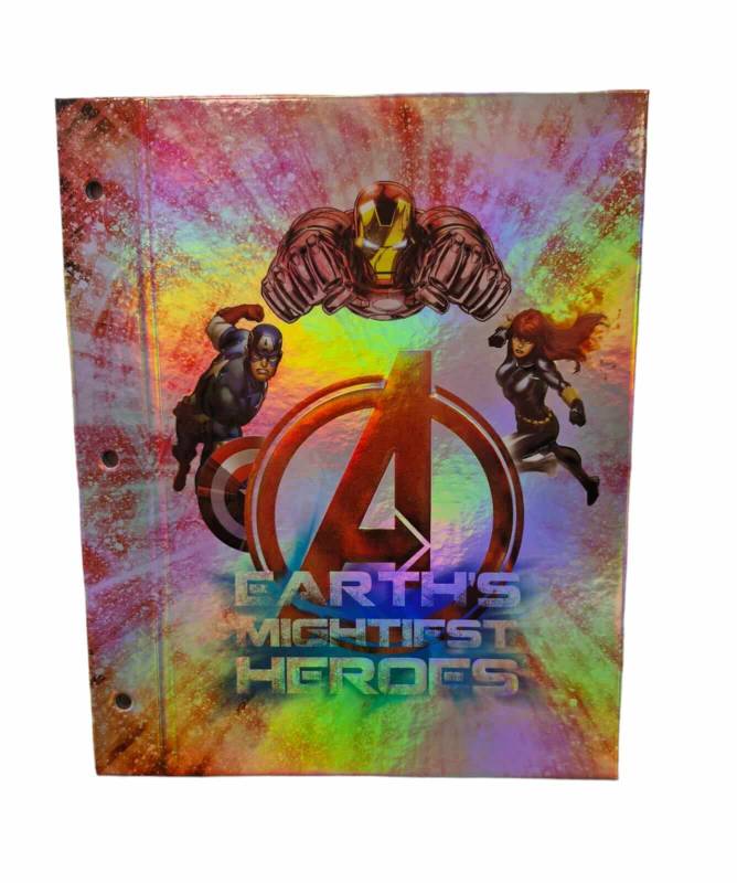 Carpeta C/Cordon N°3 Ppr Avengers Cartoné