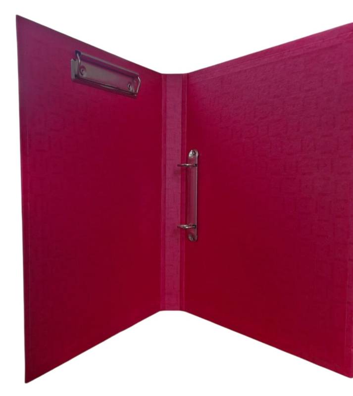 Carpeta 2Ø20Mm Gadri A4 C/Portablock Fucsia