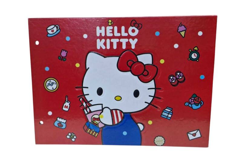Carpeta C/Cordon N°5 Oliver Hello Kitty Cartoné