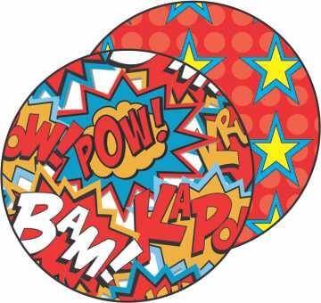 Cartulina Divertida Comics Bam-Pow Paq X 10 U