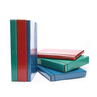 Caja Archivo Oficio Fibra Color Rojo 2 Cm