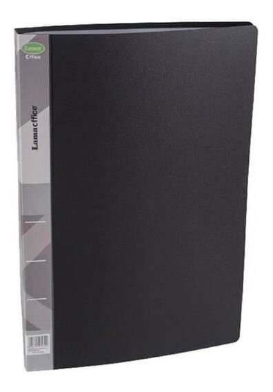 Carpeta Oficio C/Folios X 20 T/Plast Fm20 Negro