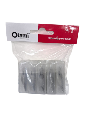 Repuesto De Trincheta P/Calar Olami Paq X 10 Estuche De 10 Filos