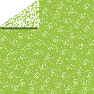 Cartulina Divertida Muresco 26773 Burbujas Verde Paq X 10 U