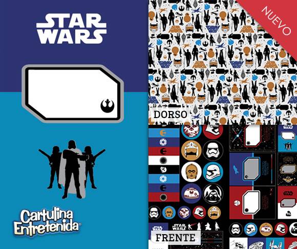 Cartulina Divertida Muresco 26971 Stars Wars Candy Paq X 10 U