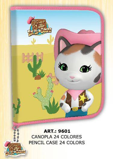 Canopla Multiscope 24 Lapices Sheriff Callie 9601