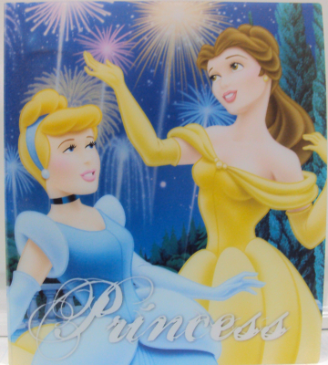 Carpeta Poliprop 3Ø40Mm Escolar Convenor Princesas 