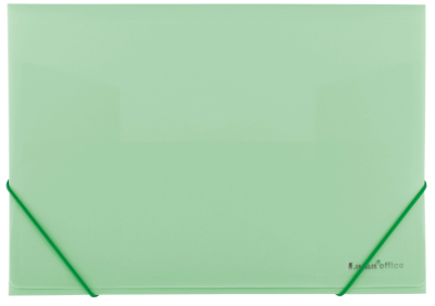 Carpeta 3 Solapas C/Elast 35X50 Plast  Lama Color Pastel Verde