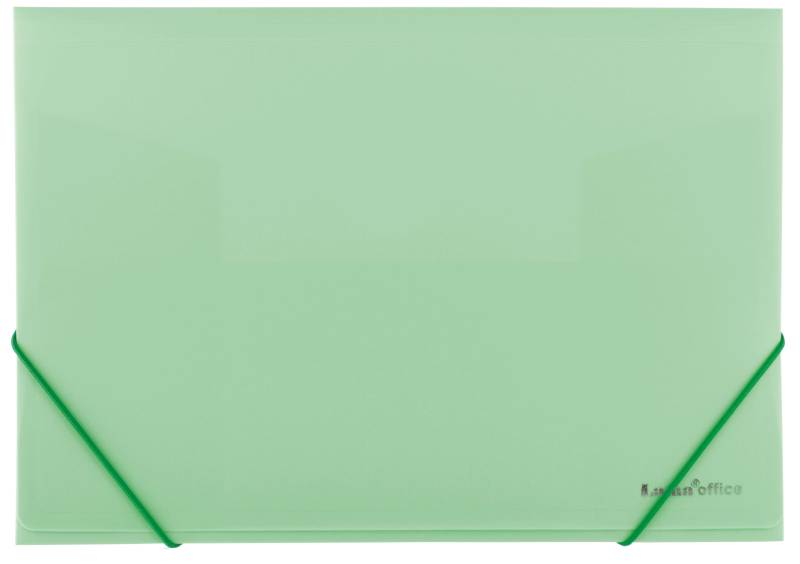 Carpeta 3 Solapas C/Elast 35X50 Plast  Lama Color Pastel Verde