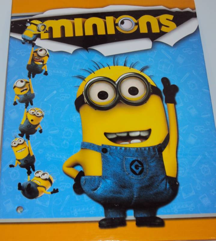Carpeta Economica C/Cordon N°3 Cartone Minions