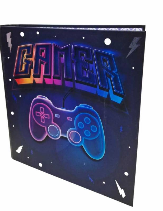 Carpeta 3Ø40Mm Cartopel Gamer Cartoné
