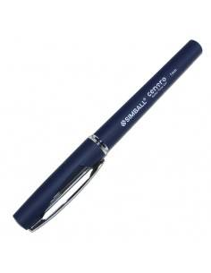 Lapicera Roller Ball Simball Centro Tinta Gel 1 Mm Azul