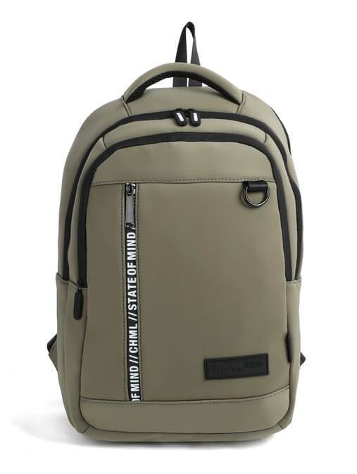 Mochila Chimola Denver M157 Verde Militar Espalda 17´