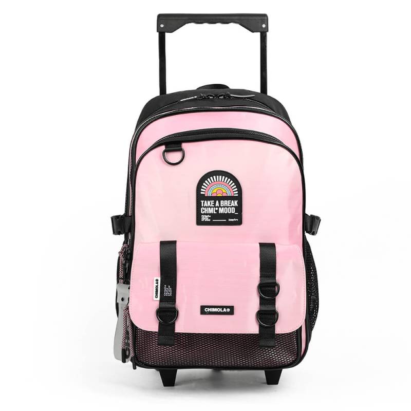 Mochila Chimola Tornasol Pink Fs40 C/Carro 17´