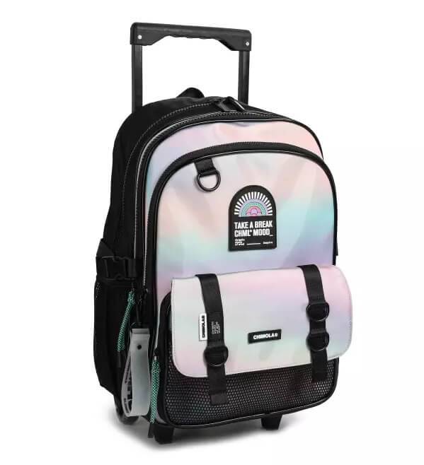 Mochila Chimola Tornasol Rainbow Fs40 C/Carro 17´