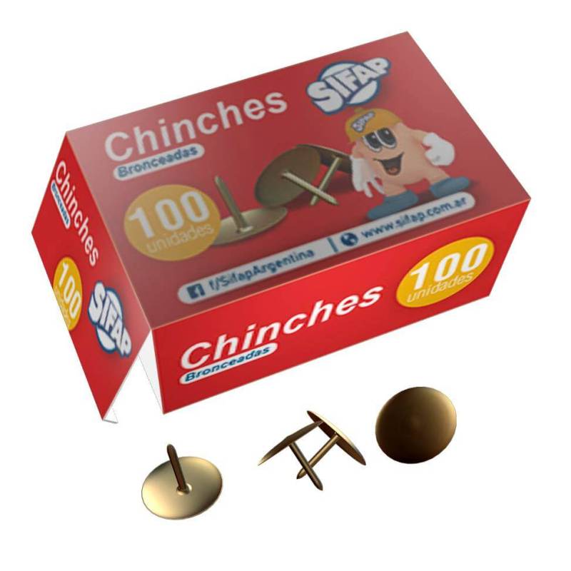 Chinches Doradas Sifap X 100 Unid