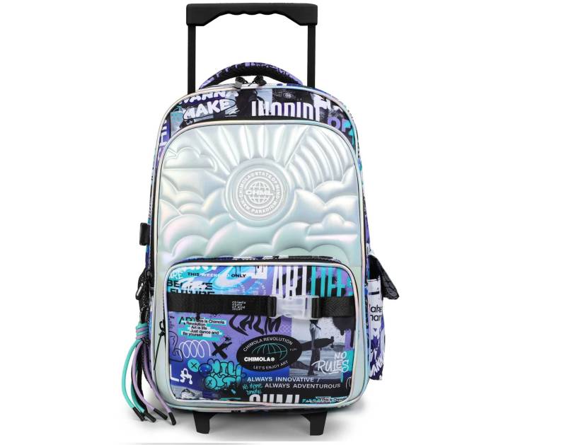 Mochila Chimola Trama Art Life Tr67 C/Carro 18´
