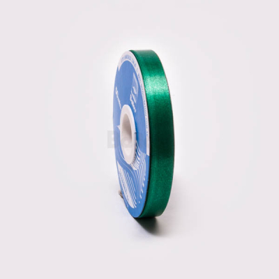 Cinta Ballou Lisa 10Mm X 25 Mts Verde Oscuro