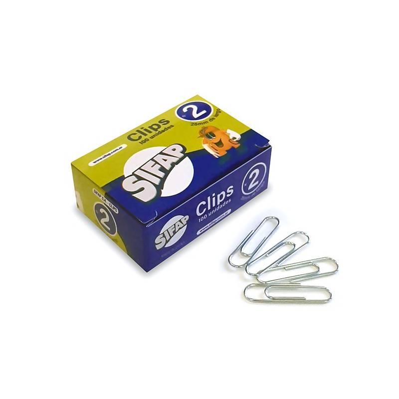 Clips Sifap Metal N° 2 X 100 Un