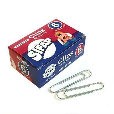 Clips Sifap Metal N° 6 X 50 Un