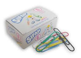Clips Sifap Forrado Color N° 6 X 50 Un