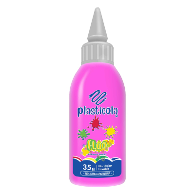 Plasticola Fluo 35 Grs Rosa
