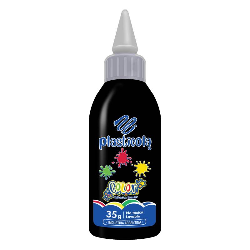 Plasticola Color 35 Grs Negro