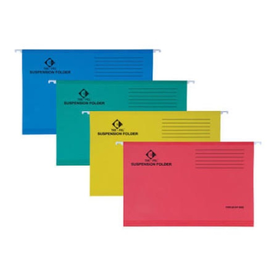 Carpeta Colgante Pvc Oficio Verde Pastel Paq X 10 Un