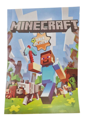 Libro Para Colorear Minecraft