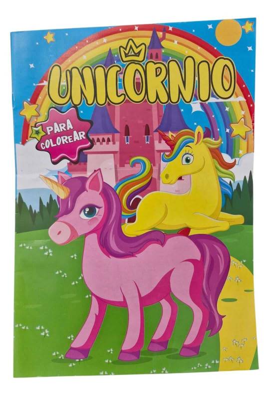 Libro Para Colorear Unicornio
