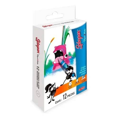 Crayones De Cera Sylvapen X 12 Colores