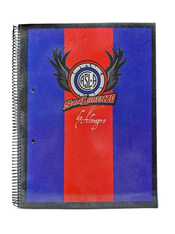 Cuaderno Convenor San Lorenzo 29.7 C/Esp X 80 Hjs Rayado