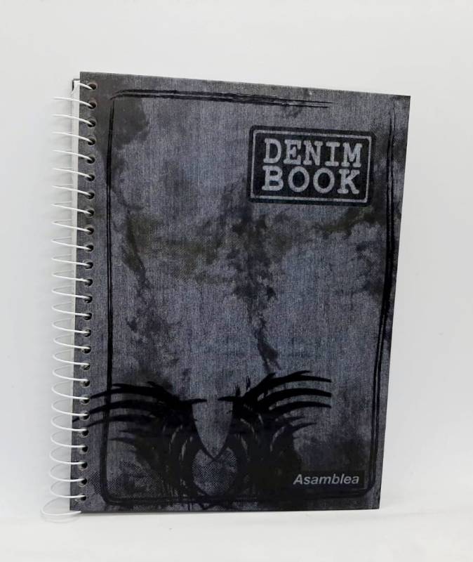 Cuaderno Asamblea Denim Book 16X21 C/Esp 96 Hjs Cuadriculado