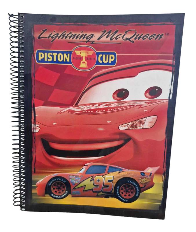 Cuaderno Convenor Disney Cars 16X21 C/Esp X 84 Hjs Rayado