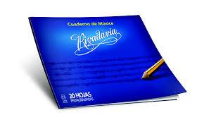 Cuaderno Rivadavia P/Música T/F 20 Hjs