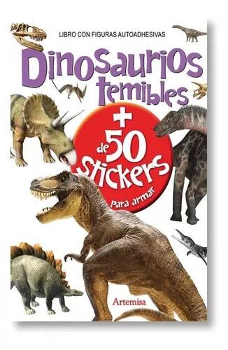 Libro Dinosaurios Con Stickers Ed. Artemisa 674-082-1