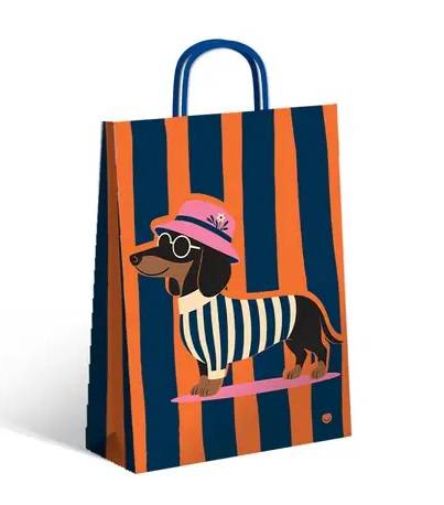 Bolsa P/Regalo Romipack 22X30 Dog Vogue