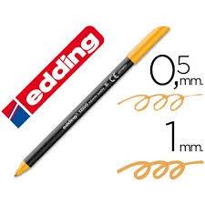 Marcador Edding E1200 Naranja