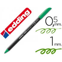 Marcador Edding E1200 Verde