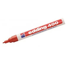 Marcador Edding E400 Permanente Rojo