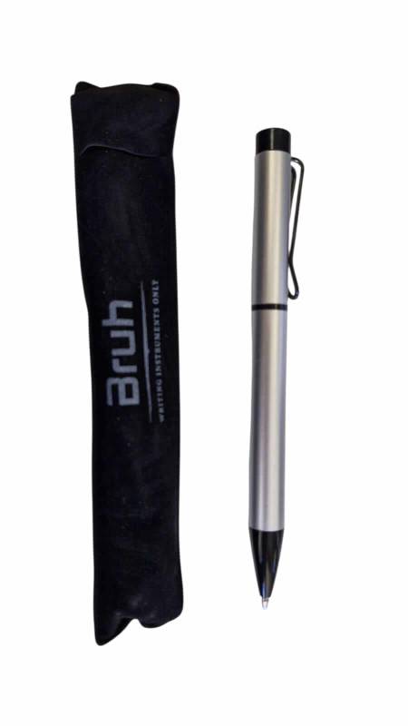 Bolígrafo Bruh En Estuche Berlín Efi500 Plata
