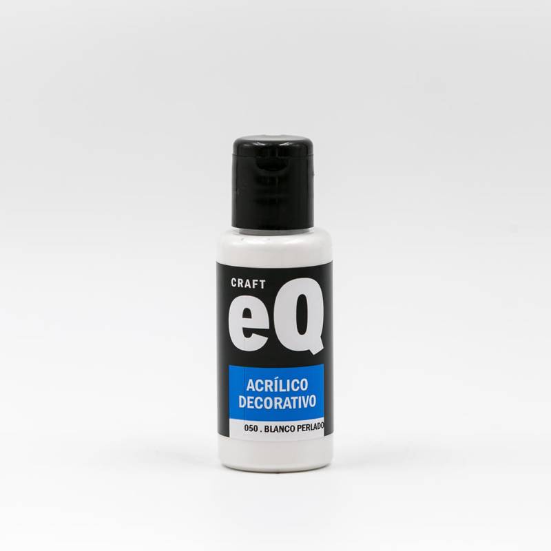 Acrílico Decorativo 050 Eq 50 Cc Blanco Perlado