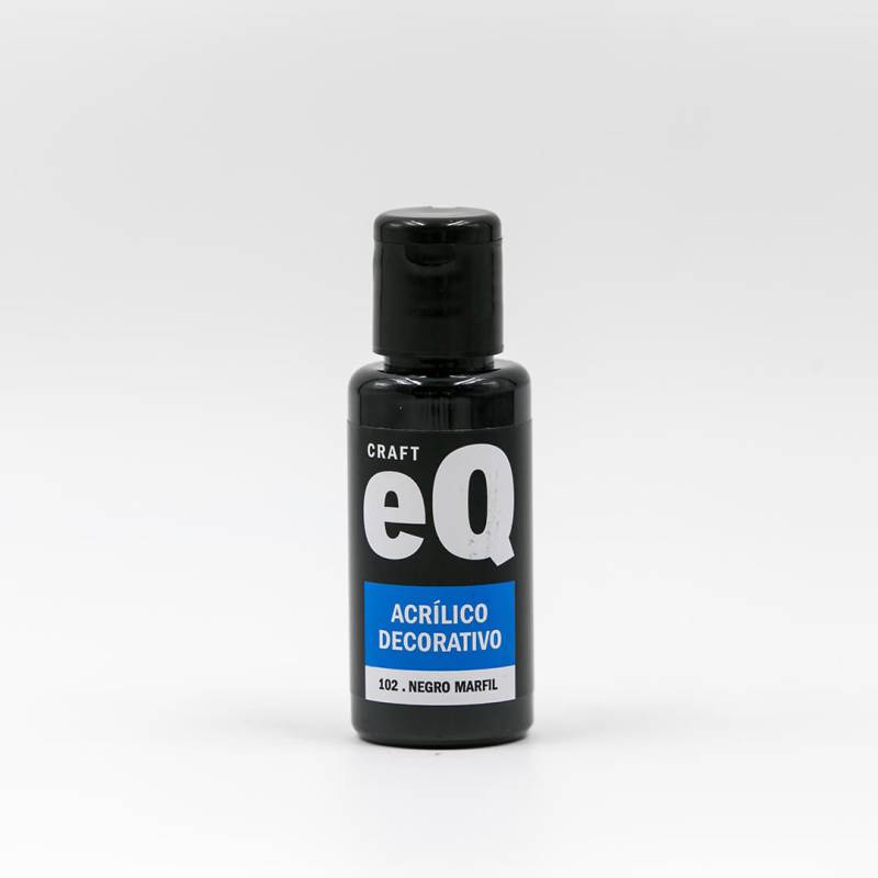Acrílico Decorativo 102 Eq 50 Cc Negro Marfil